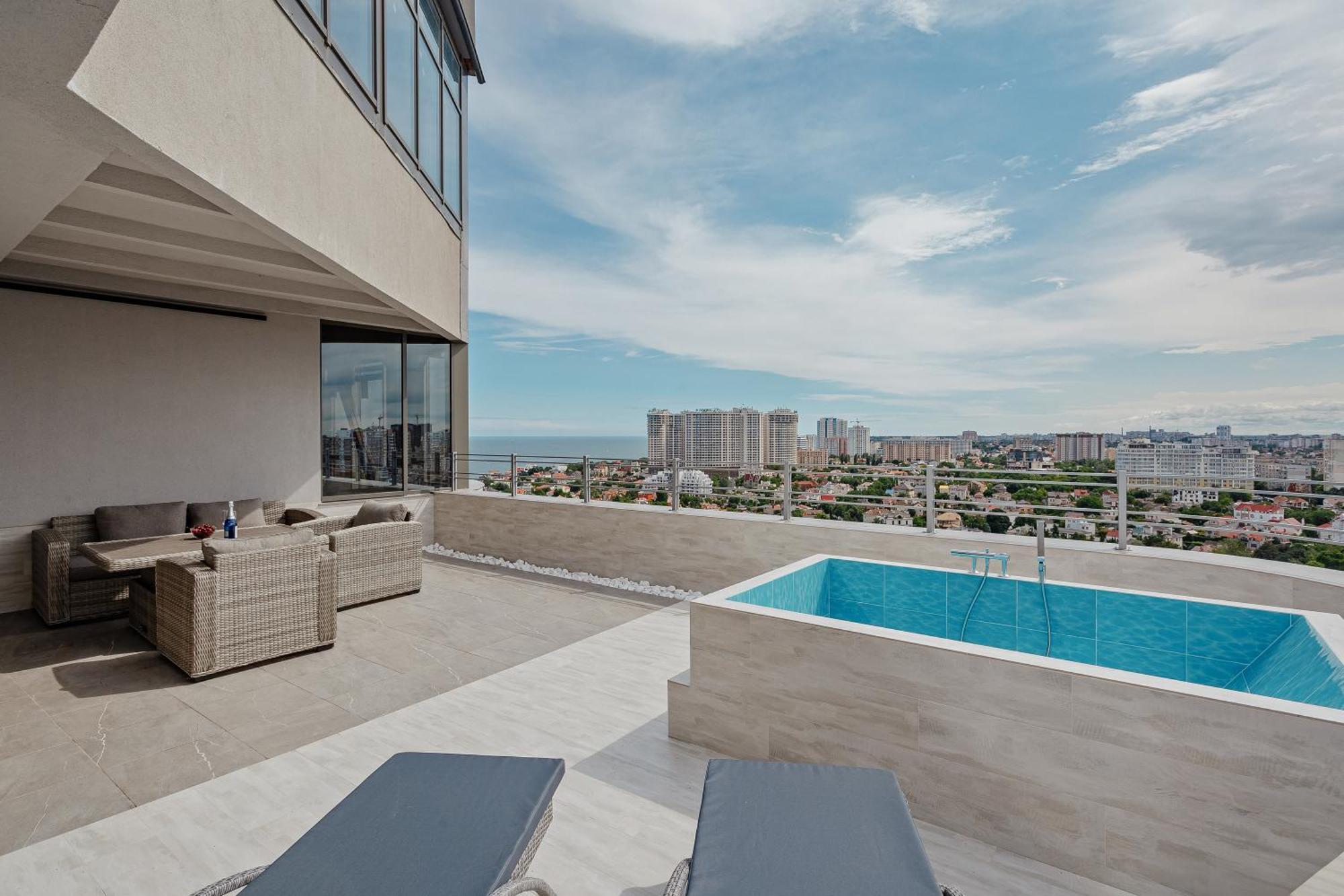 Plaza Arcadia Apartments Odessa Rum bild